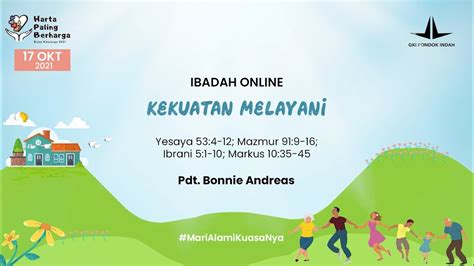 Ibadah Online GKIPI Minggu 17 Oktober 2021 YouTube