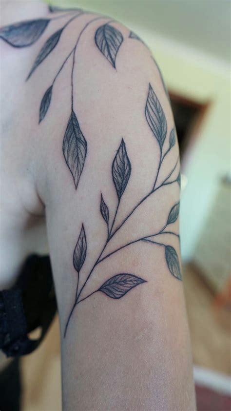 Share More Than Shoulder Vine Tattoos Latest In Cdgdbentre