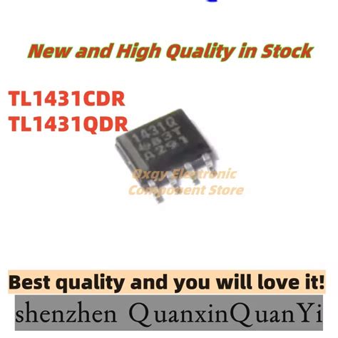 10PCS-NEW-TL1431CDR-1431C-TL1431QDR-1431Q-SOP8-Precision-adjustable ...