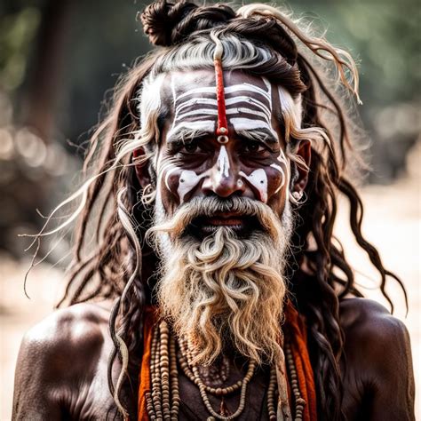 aghori sadhu ai generated artwork nightcafe creator