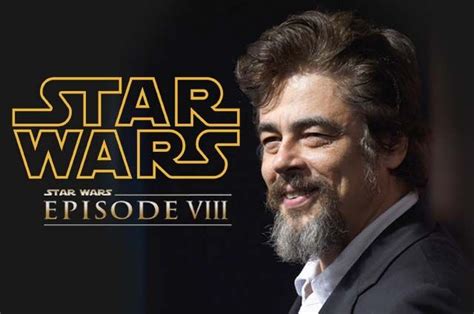 Benicio Del Toro Finally Confirms Villain Role In Star Wars Episode