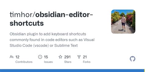 GitHub - timhor/obsidian-editor-shortcuts: Obsidian plugin to add ...