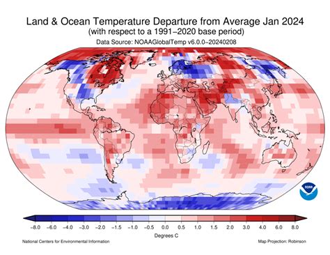 Global Record-Warmth in January 2024 - Delaware Climate Office