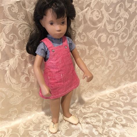 Sasha Art Sasha Doll Red Pinafore Brunette Made In Uk England Rare Poshmark