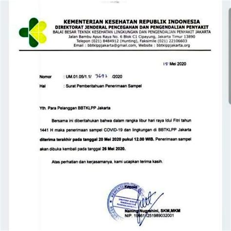 Detail Contoh Surat Edaran Libur Hari Raya Idul Fitri Koleksi Nomer