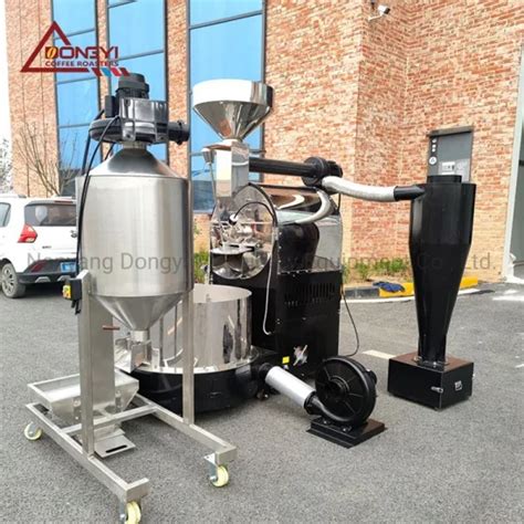 Automatic Industrial Steel Stainless Drum Coffee Roaster Kg Kg Kg