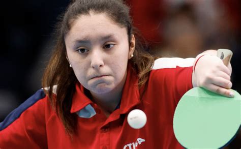 Medalla De Oro Para Florencia P Rez En Para Tenis De Mesa