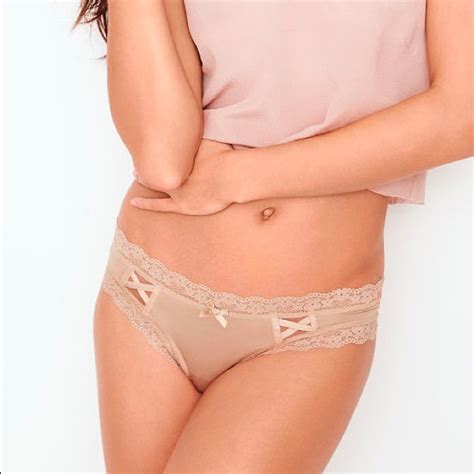 Victoria S Secret Intimates Sleepwear Victorias Secret Very Sexy Nude Lace Up Thong Nwt