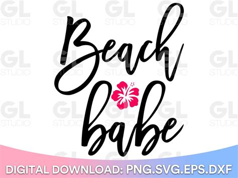 Beach Babe Svg Beach Please Svg Summer Svg Dxf Png Beach Svg Hello Summer Svg Aloha