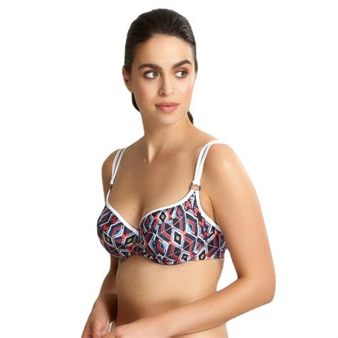 Plavky Vrchn D L Panache Swim Elle Balconnet Bikini Tribal Print Caresse Braexpert