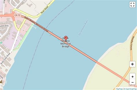 Rio Vista Bridge Map Sacramento Map