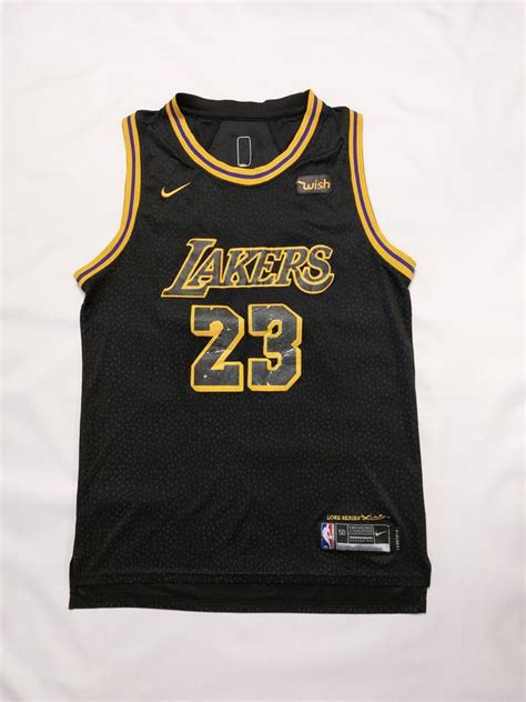 Баскетбольна майка los angeles lakers lebron james #23 nike nba jersey ...