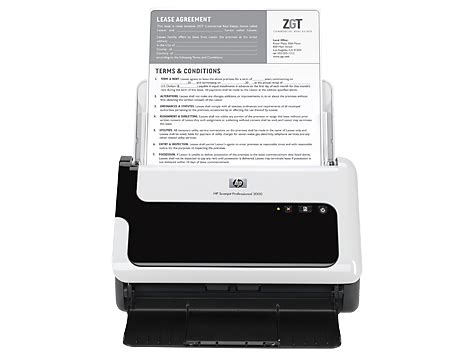 HP ScanJet Professional 3000 Sheet-feed Scanner - Ink or toner ...