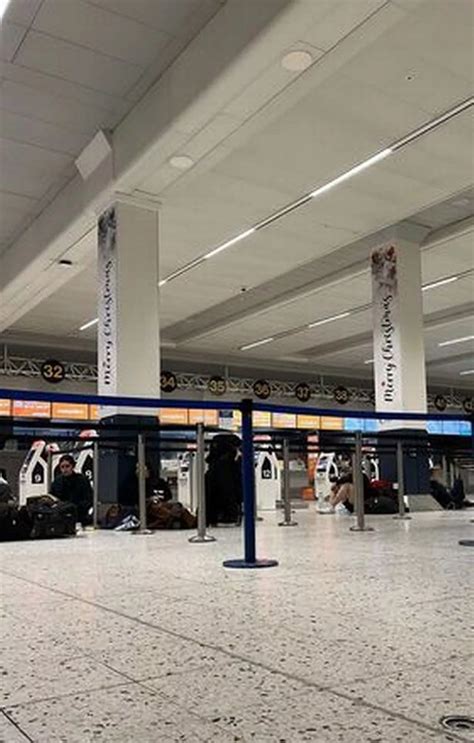 Manchester Airport 'chaos' as tearful passengers miss flights the