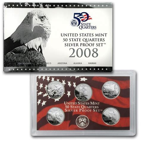 Buy United States Mint State Quarters Silver Proof Set Online