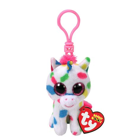 Ty Beanie Boo Harmonie The Unicorn Keyring Clip Claires Us