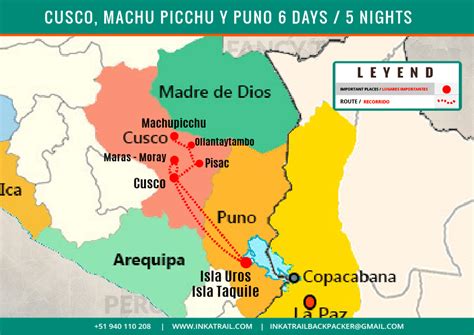 Cusco Machu Picchu Y Puno 6D 5N Tour A Machu Picchu Por Tren