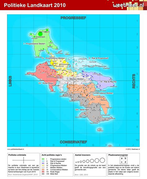 Politieke Landkaart Weetmeer