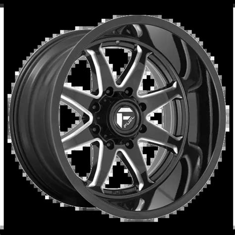 20 INCH BLACK Wheels Rims Ford F150 Truck 6x135 Lug Fuel Hammer D749 ...