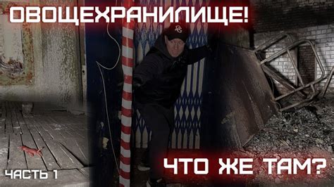 Заброшенное овощехранилище: ужасы внутри! - YouTube