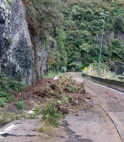 Deslizamento De Terra Deixa Tr Nsito Parcialmente Bloqueado Na Serra Do