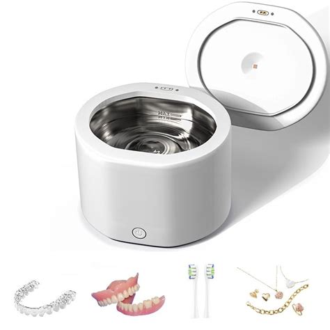 OEM Mini Dental Ultrasonic Cleaning Machine with 200ml Stainless Tank ...