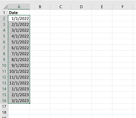 How To Autofill Dates In Excel Examples