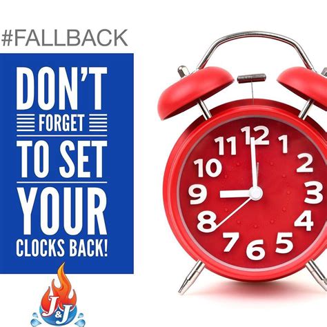 Dont Forget To Set Your Clocks Back Tonight Fallback Daylightsavings