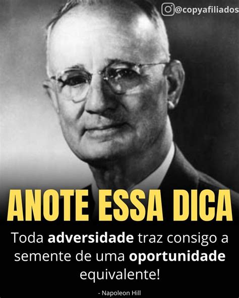 Frase De Napoleon Hill Clique No Pin E Assista Ao V Deo Completo