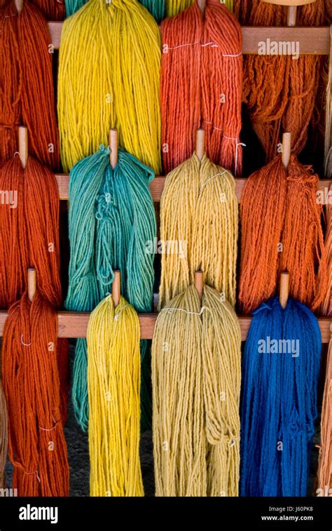 Coloured Wool Textile Blue Colour Coloured Colourful Gorgeous