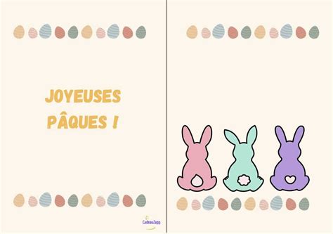 cartes de joyeuses paques imprimer gratuitement cadeauzapp