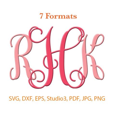 Free Interlocking Monogram Font Svg Download Nar Media Kit