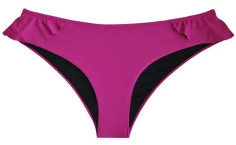 Bikini Calzón Con Vuelos Morado Cuotas sin interés