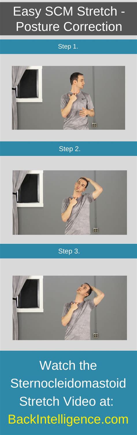 Easy Sternocleidomastoid Stretch Scm Posture Correction Must Do
