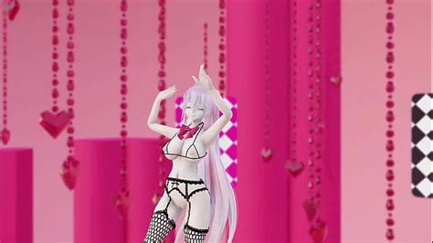 Megurine Luka Hentai Vocaloid Nude Dance Rabbit Hole Song MMD D Clear Blue Eyes CLIP Waifu