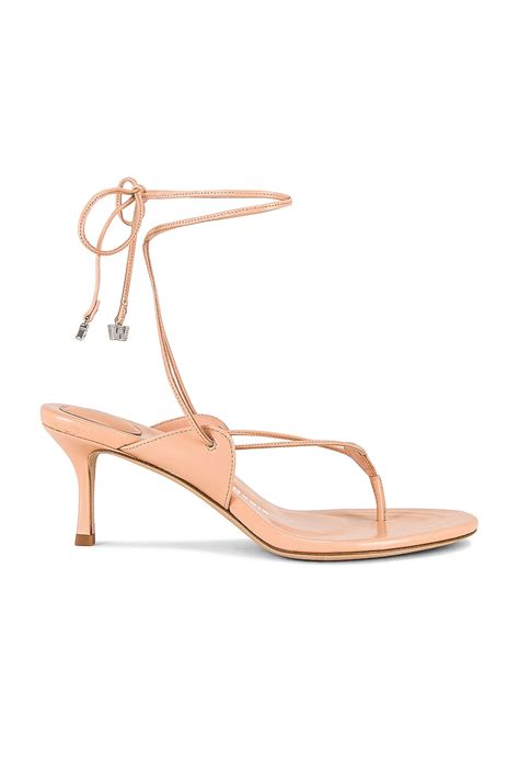 Alexander Wang Lucienne 65 Sandal In Peachy Nude REVOLVE