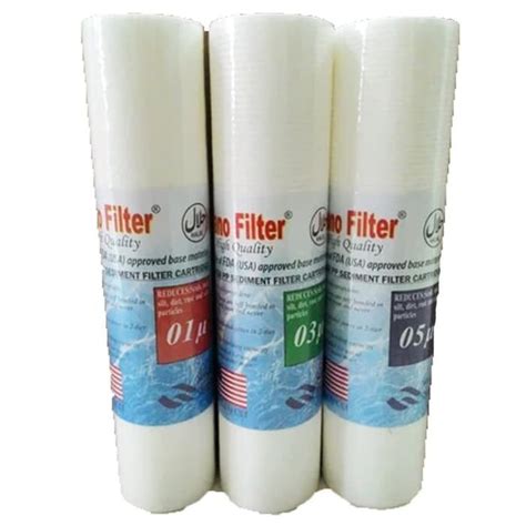 Jual Nano Filter Sedimen 10 Inch 01 03 05 Reverse Osmosis Shopee