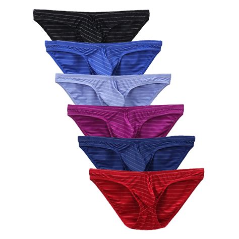 Kpoplk Mens Boxer Brief Panties Backless Bikini Thong Underwear Multicolor L Walmart