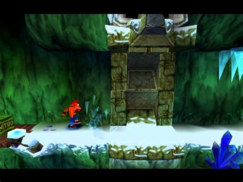 Crash Bandicoot Snow Biz Gem Crystal Youtube