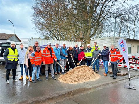 Yplay Glasfaserausbau Startet In Ranstadt Spatenstich Und Pop