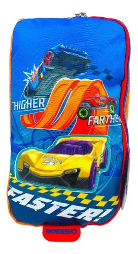 Busca Mochila Y Lapicera Hot Wheels Original Chenson Oferta Uso Rudo Metalica A La Venta En