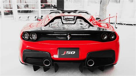 Ferrari J50 official launch video - YouTube