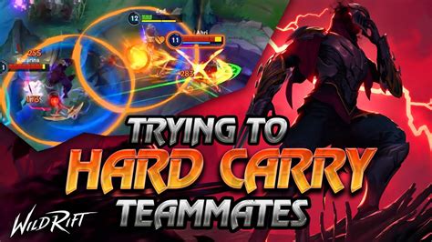 Zed Trying To Solo Carry Throwing Teammates Mid Lane Gameplay Wild