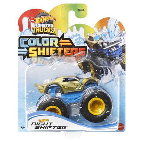 Hot Wheels Monster Trucks Color Shifters Night Shifter Vehicle
