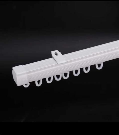 Monorail Design Ceiling Mounted Curtain Rail Track Oxidation Surface