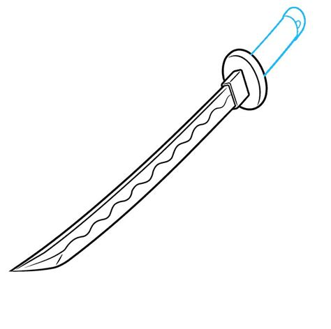 Learn How To Draw A Katana Sword Swords Step By Step 50 OFF