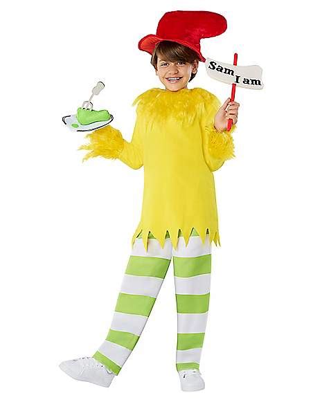 Kids Sam I Am Costume Dr Seuss