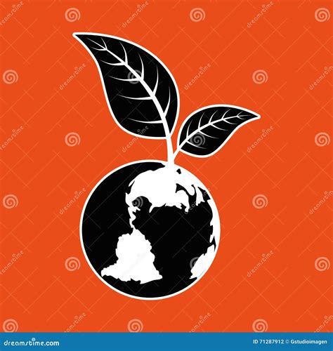 Eco friendly design stock illustration. Illustration of ecological ...