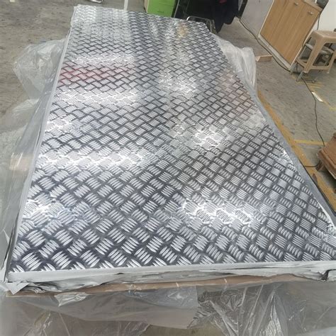 5052 H36 Aluminum Checkered Plate 2mm Thick Aluminum Checker Plate