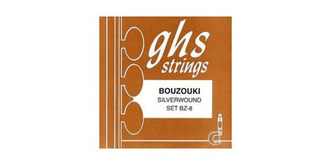 Ghs ジーエイチエス Bz 8 Bouzouki 8 String Silverwound サウンドハウス